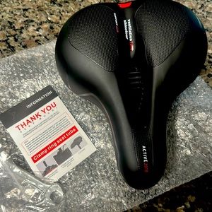 Brand new bicycle seat.  Never used.